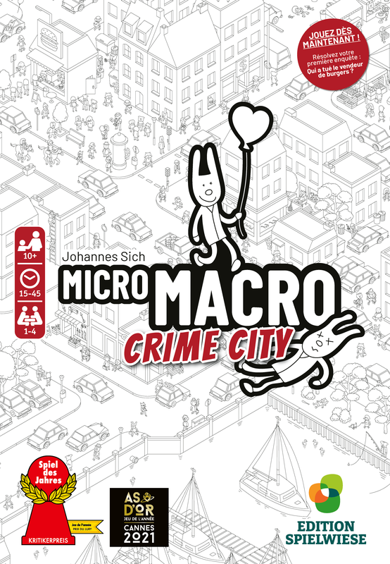 MICRO MACRO CRIME CITY - Couverture