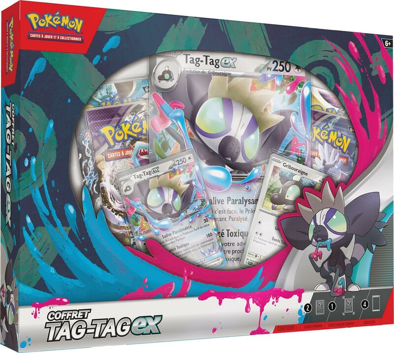 POKEMON - COFFRET TAG-TAG EX - Boîte