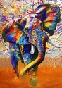 PUZZLE (1000 PIECES) - AFRICAN COLOURS - Autre visuel