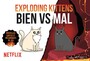 EXPLODING KITTENS : BIEN VS. MAL - Couverture