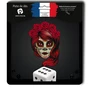 PISTE DE DES 21*21 - NEOPRENE - CALAVERAS GIRL - Boîte