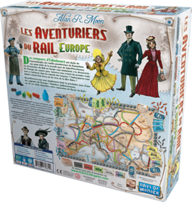 AVENTURIERS DU RAIL : EUROPE - Arrière