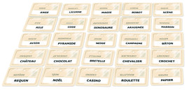 CODENAMES - Cartes