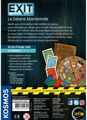 EXIT : CABANNE ABANDONNÉE