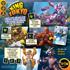 KING OF TOKYO (2016) - Arrière