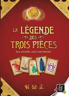 LEGENDE DES TROIS PIECES - Couverture