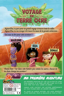 MA 1ERE AVENTURE : VOYAGE EN TERRE OCRE