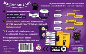 MAUDIT MOT DIT - Arrière