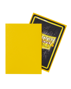 PROTEGE-CARTE 63*88 (100) - MAT - YELLOW - Cartes