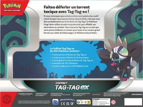 POKEMON - COFFRET TAG-TAG EX - Arrière