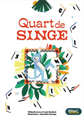 QUART DE SINGE - Couverture