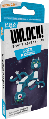 UNLOCK ! SHORT ADVENTURES : CHAT DE M. SCHRODINGER - Boîte