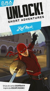 UNLOCK ! SHORT ADVENTURES : RED MASK - Couverture