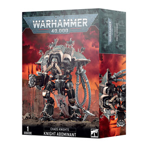 WARHAMMER 40K - CHAOS KNIGHTS - CHEVALIER ABOMINABLE