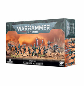 WARHAMMER 40K - DRUKHARI - KABALITE WARRIORS - Boîte