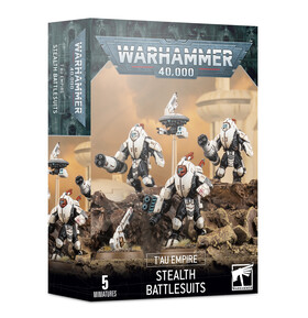 WARHAMMER 40K - TAU EMPIRE - STEALTH BATTLESUITS