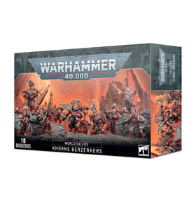 WARHAMMER 40K - WORLD EATERS - BERSERKERS DE KHORNE - Boîte