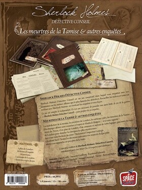 SHERLOCK HOLMES DETECTIVE CONSEIL